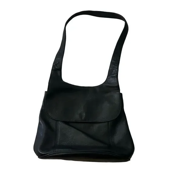 Tignanello Black leather Crossbody ..Koos of Course collaboration - Picture 2 of 4